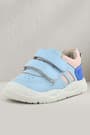 Rakerplus Schaggy Genuine Leather Blue Powder Baby Girl Sports Shoes