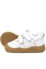Rakerplus Schaggy Genuine Leather White Baby Sports Shoes