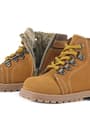 Rakerplus Griffon Furred Genuine Leather Yellow Baby Boots