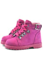 Rakerplus Griffon Zippered Genuine Leather Pink Baby Girl Winter Boots