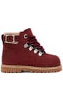 Rakerplus Griffon Genuine Leather Burgundy Zippered Kids Boots 1.21