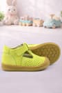 Rakerplus Shaun Genuine Leather Peanut Green Anatomical Baby Sandals