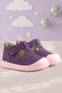Rakerplus Shaun Genuine Leather Purple Anatomic Baby Sandals