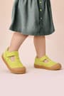 Rakerplus Shaun Genuine Leather Peanut Green Anatomical Baby Sandals