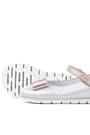 Rakerplus Genuine Leather Pixel Silver Powder Color Girls' Babettestes