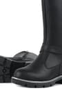 Rakerplus Black Zippered Girls Under Knee Boots Booties
