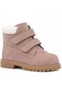 Rakerplus Neson Genuine Leather Powder Skin Velcro Kids Boots