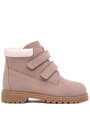 Rakerplus Neson Genuine Leather Powder Skin Velcro Kids Boots