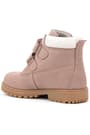 Rakerplus Neson Genuine Leather Powder Skin Velcro Kids Boots