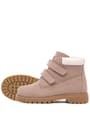 Rakerplus Neson Genuine Leather Powder Skin Velcro Kids Boots