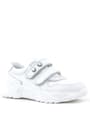 Rakerplus Hakiki Deri Beyaz Taşlı Kız Çocuk Sneakers Ayakkabı