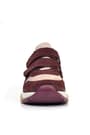 Rakerplus Hakiki Deri Pudra Bordo Çocuk Sneakers Spor Ayakkabı