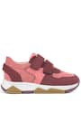Rakerplus Hakiki Deri Bordo Pembe Kız Çocuk Sneakers Spor Ayakkabı
