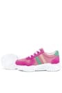 Rakerplus Hakiki Deri Fuşya Pembe Kız Çocuk Sneakers Ayakkabı