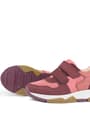 Rakerplus Hakiki Deri Bordo Pembe Kız Çocuk Sneakers Spor Ayakkabı