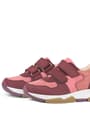 Rakerplus Hakiki Deri Bordo Pembe Kız Çocuk Sneakers Spor Ayakkabı