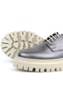 Rakerplus Platinum Genuine Leather Laced Up Women's Oxford Casual Shoes