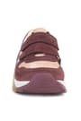Rakerplus Genuine Leather Claret Red Pink Banded Girls Sportts Shoes