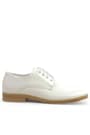 Rakerplus Cream Patient Leather Loafer Laced Up Boys' Classic Shoes 3020-KR-B.36