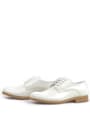 Rakerplus Cream Patient Leather Loafer Laced Up Boys' Classic Shoes 3020-KR-B.36