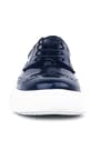Rakerplus Navy Blue Rougan White Sole Oxford Kids Classic Shoes 3074-LR-B.26