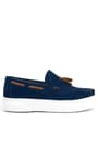 Rakerplus Navy Blue Tabac Boys' Moccasin Shoes 3404-LT.26