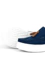 Rakerplus Navy Blue Tabac Boys' Moccasin Shoes 3404-LT.26