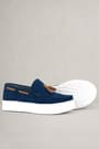 Rakerplus Navy Blue Tabac Boys' Moccasin Shoes 3404-LT.26