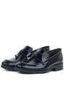 Rakerplus Loafer Black Patient Leather Classic Shoes For Boys 3040-SR.26