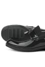 Rakerplus Loafer Siyah Rugan Nubuk Erkek Klasik Çocuk Ayakkabı 3045-SRN.36