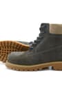 Rakerplus Neson Hakiki Deri Rahat Gri Fermuarlı Unisex Çocuk Bot 9050-GR.26