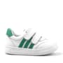 Rakerplus Rakerplus Paw Hakiki Deri Beyaz-Yeşil Cırtlı Bebek Spor Ayakkabı Sneaker