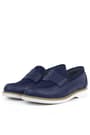Rakerplus Pixel Lacivert Loafer Çocuk Klasik Okul Ayakkabı 3059-LCN.31