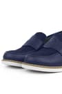 Rakerplus Pixel Lacivert Loafer Çocuk Klasik Okul Ayakkabı 3059-LCN.31