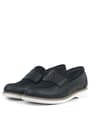 Rakerplus Pixel Siyah Loafer Çocuk Klasik Okul Ayakkabı 3059-SCN.31