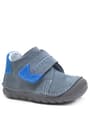 Rakerplus Popeye Hakiki Deri Gri Mavi İlk Adım Unisex Bebek Ayakkabısı R519-GMA.19