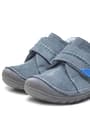 Rakerplus Popeye Hakiki Deri Gri Mavi İlk Adım Unisex Bebek Ayakkabısı R519-GMA.19