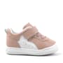 Rakerplus Pup Hakiki Deri Pembe Cırtlı Lastikli Bebek Sneaker