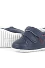 Rakerplus Scrat Genuine Leather Navy Blue First Step Toddler Baby Shoes R410-LK.19
