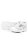 Rakerplus Shaun Genuine Leather White Banded Anatomical Baby Sandals R620-BEN.19
