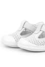 Rakerplus Shaun Genuine Leather White Banded Anatomical Baby Sandals R620-BEN.19