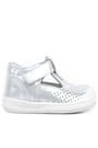 Rakerplus Shaun Genuine Leather White Shiny Sandals For Babies R620-BSS.19