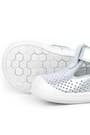 Rakerplus Shaun Genuine Leather White Shiny Sandals For Babies R620-BSS.19