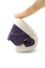 Rakerplus Shaun Hakiki Deri Mor Beyaz Cırtlı Anatomik Bebek Sandalet R620-MOBE.25