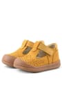 Rakerplus Shaun Genuine Leather Tan Color Banded Anatomical Baby Sandals R620-TAB.19