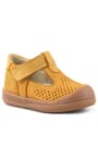 Rakerplus Shaun Genuine Leather Tan Color Banded Anatomical Baby Sandals R620-TAB.19