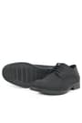 Rakerplus Black Laced Up Suit Classic Shoes For Boy 3020-JKS-B.36