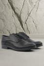 Rakerplus Black Matte Lace up Oxford Kids School Shoes 3020-SM-B.26