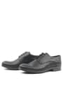 Rakerplus Black Matte Lace up Oxford Kids School Shoes 3020-SM-B.26