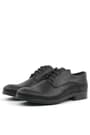Rakerplus Black Matte Lace up Oxford Kids School Shoes 3020-SM-B.26